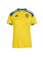 Schweden Heimtrikot für Frauen WM 2026 Kurzarm Schweden Heimtrikot für Frauen WM 2026 Kurzarm